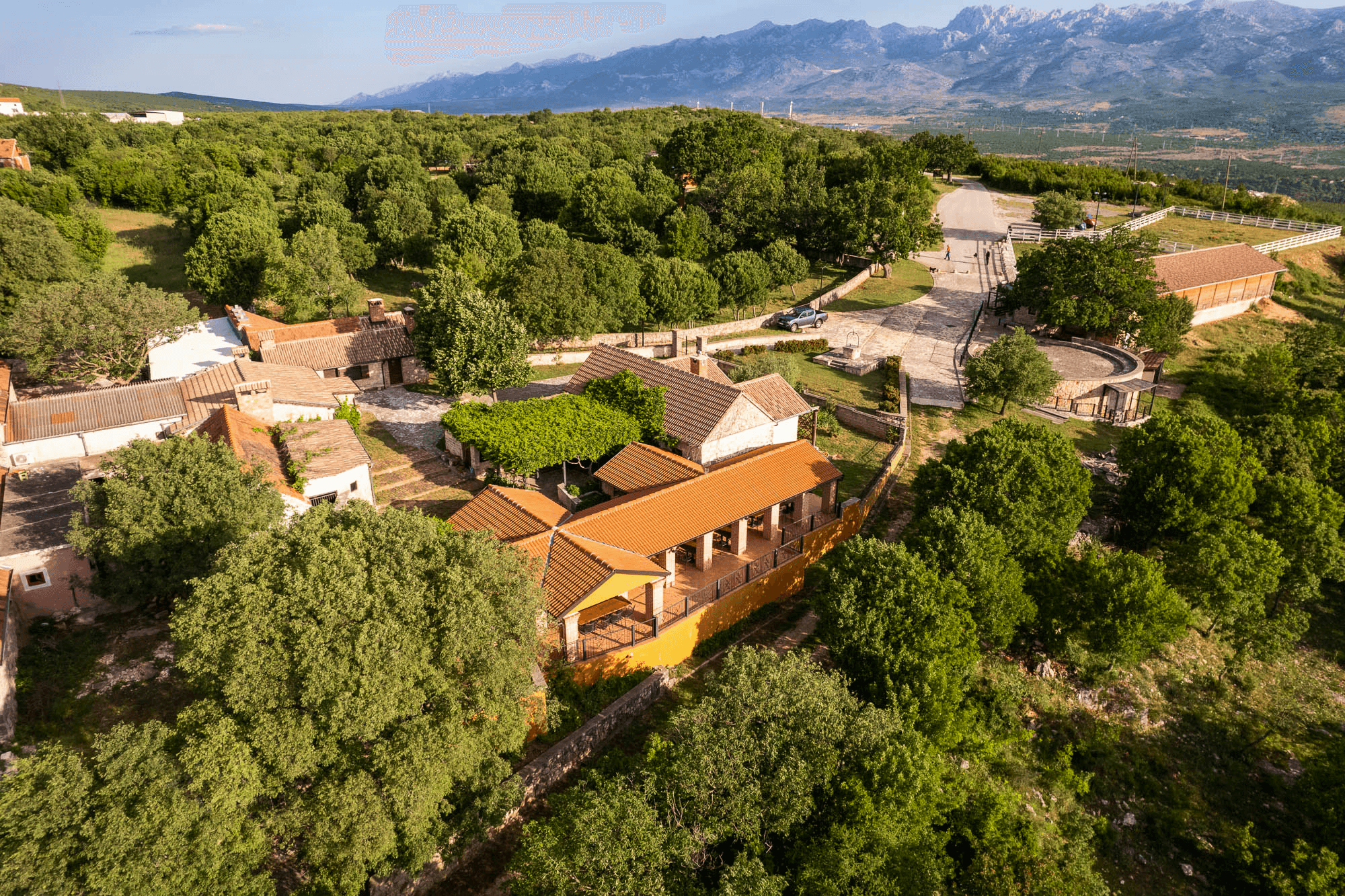 camp site view